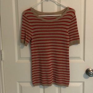 Cozy short sleeve sweater shirt